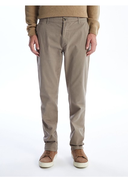 Yeni Sezon Standart Kalıp Gabardin Erkek Chino Pantolon fiyatları