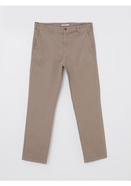 Yeni Sezon Standart Kalıp Gabardin Erkek Chino Pantolon indirimleri