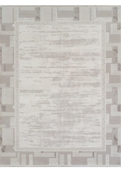 Pıer 1146 Gri Akrilik Modern Salon Halısı Koridor Yatak Odası Halısı