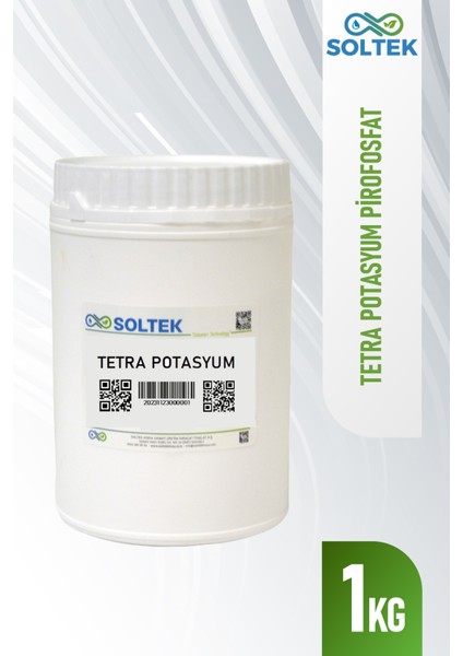 Tetra Potasyum Pirofosfat - Soltek Kimya 1kg