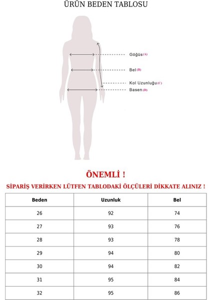 Metal Tokalı Kemerli Çıt Çıt Detaylı Kot Pantolon -Açık Mavi modelleri