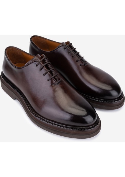 Erkek Hakiki Deri Kahverengi Casual Ayakkabı 1171 40-67 Erk Ayk SK25-26 Kahve fiyatları