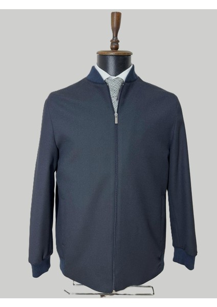 Lacivert Fermuarlı Spor Ceket – Modern Fit fiyatları