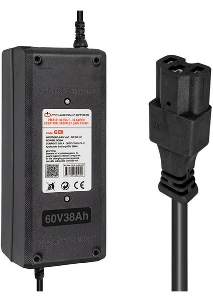 PM-6131 60 Volt - 38 Amper Elektrikli Bisiklet Şarj Cihazı