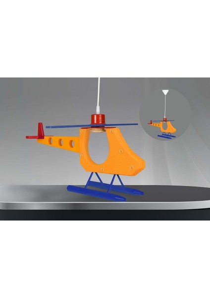 3 Renk Seçenekli Çocuk ve Bebekler Için Helikopter Avize fiyatları