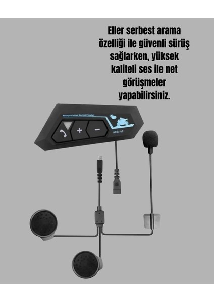 BT22 Kask Bluetooth Kulaklık Su Geçirmez Motosiklet Iletişim Sistemi fiyatları