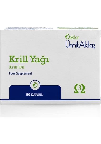 Dr. Ümit Aktaş Krill Yağı - Kolin ve Astaksantin Içeren Hava Sızdırmaz Okside Olmayan 60 Kapsül fiyatları