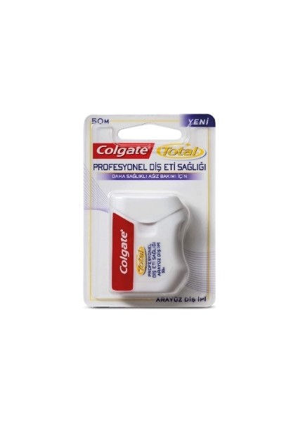 Total Diş Ipi Prof. Diş Eti Sağlığı 50 M. 2 Adet