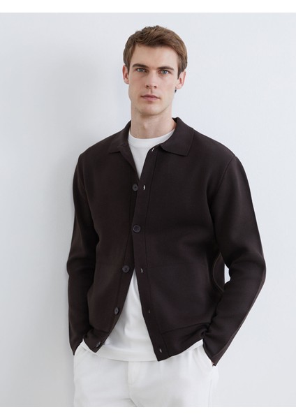 Yeni Sezon Polo Yaka Erkek Triko Hırka