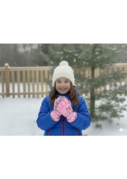 Kitti 421-11 4-7 Yaş Kar Kayak Eldiveni