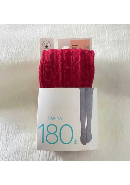 Kız Çocuk Kalın 4'lü Külotlu Çorap ( Kışlık Desenli Triko Renkli Çocuk Kilotlu Çorap ) modelleri