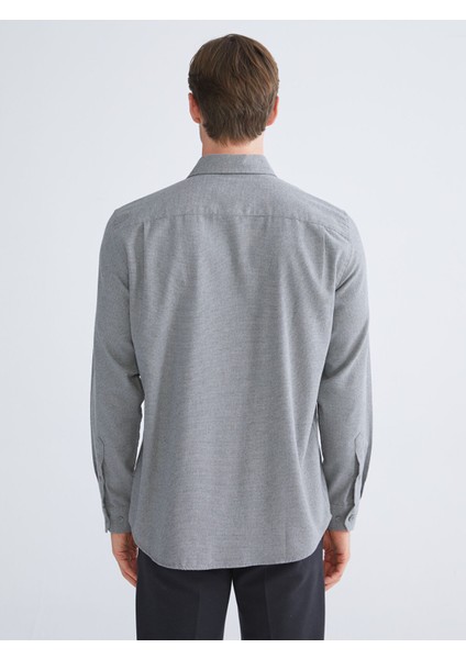 Yeni Sezon Regular Fit Uzun Kollu Erkek Oduncu Gömlek fırsatları