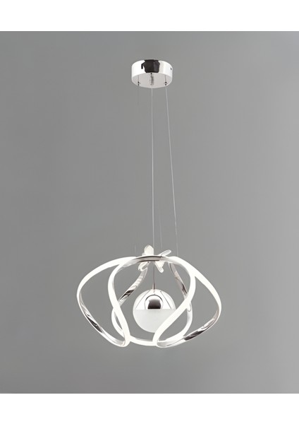 DG2001 Rgb LED Avize – Krom Kaplama (Yerli Üretim)