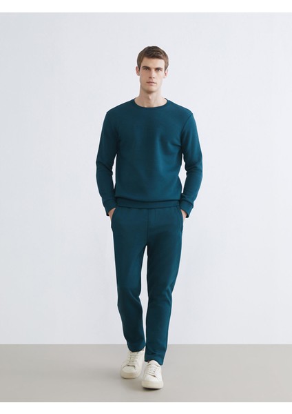 Yeni Sezon Bisiklet Yaka Baskılı Erkek Kalın Sweatshirt fiyatları