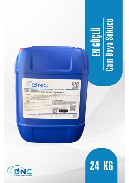 Cam Boya Sökücü En Güçlü Boya Sökücü-Dncol Paint cm 24KG