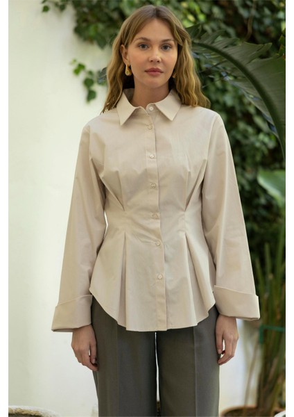 4965 Fastperry Pileli Gömlek