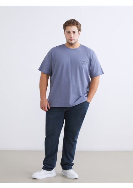 Yeni Sezon Büyük Beden Baskılı Penye Erkek Tişört fiyatları