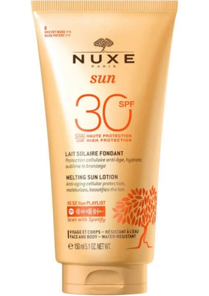 Sun Lait Delicieux Protection SPF30 150ML + Dezenfektan Hediyeli - %72 Alkol