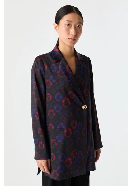 Desenli Saten Ceket fırsatları