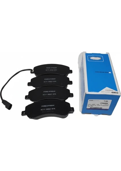 Ford Transit V347 2.4 2006>2013 Ön Fren Balatası | Otosan 6C11 2K021 B9A N