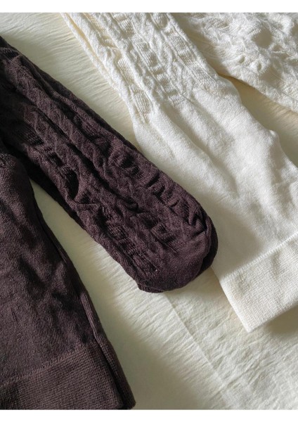 Kız Çocuk 2'li Pamuklu Karina Desenli Külotlu Çorap ( Pretty Karına Triko Külotlu Çorap ) fiyatları