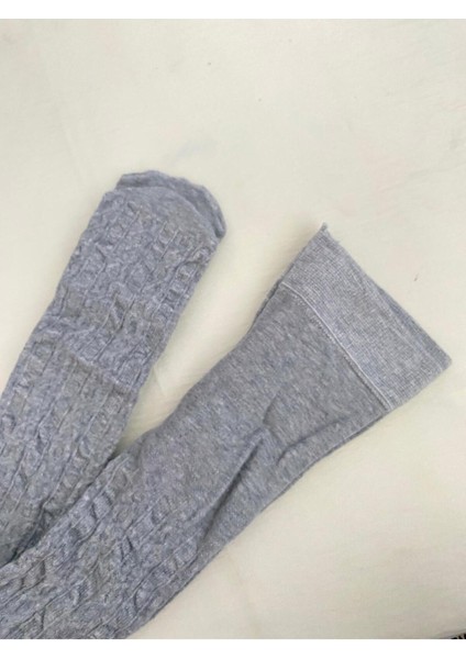 Gri Rengi Kız Çocuk Pamuklu Desenli Karina 180 Den Külotlu Çorap ( Kids Kilotlu Çorap ) fiyatları