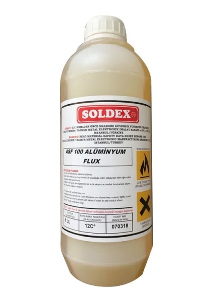 Eco Lounge Soldex ASF-100 Alüminyum Flux Lehim Suyu - 250 ml