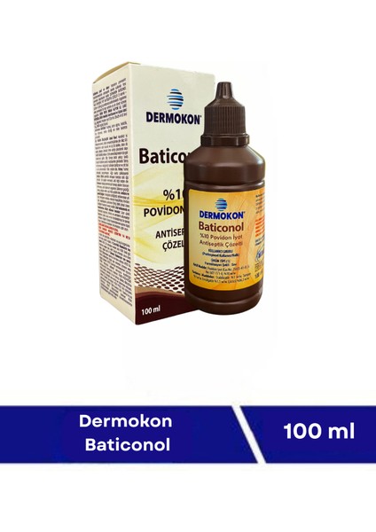 Baticonol Povidon Iyot %10 Antiseptik Çözelti 100 ml
