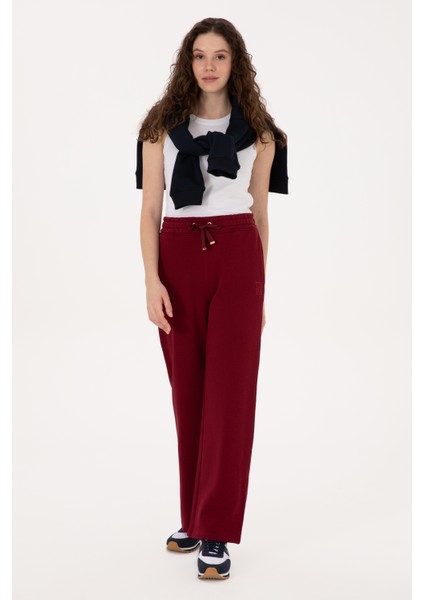 Kadın Bordo Eşofman Altı 50307797-VR014