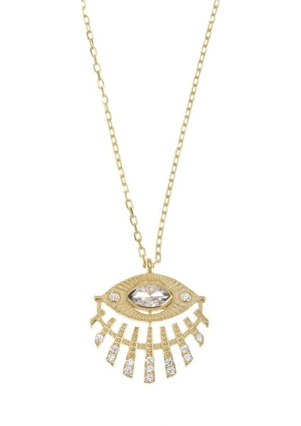 Göz Gümüş Kolye Tek Satıcı Luna Argento