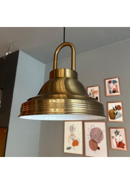 Ulmete Eskitme Kilit Kafa Tekli Sarkıt Avize Salon Ofis Otel Restoran Avizeleri Vintage Tasarım