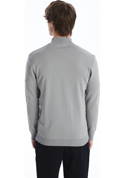 Yeni Sezon Dik Yaka Uzun Kollu Erkek Triko Kazak indirimleri