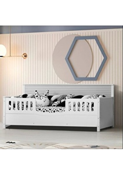 Aymini Vizyon Bebek Odası Takımı MDF Suntalam Malzemeden Modern Tasarım 3 Parça