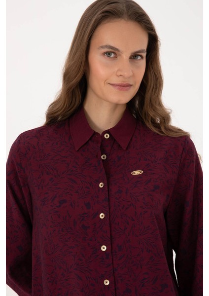 Emmı Bordo Kadın Gömlek 2237339 fiyatları