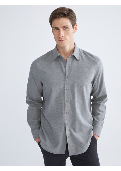 Yeni Sezon Regular Fit Uzun Kollu Erkek Oduncu Gömlek