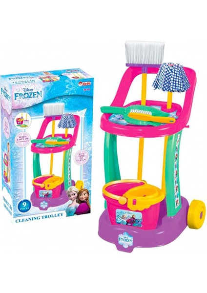 Dede Frozen Temizlik Arabası