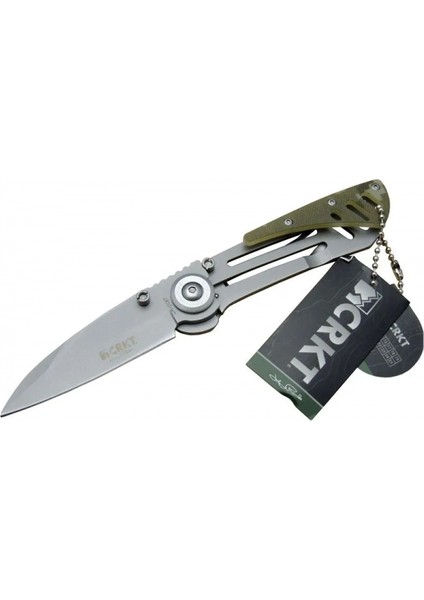 Eco Lounge Crkt Cr 0087 Km Kamp Çakı 18 cm - Metal Saplı, Otomatik, Kılıflı