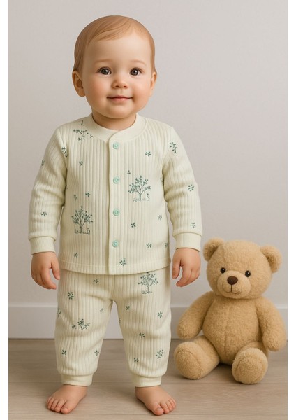 %100 Pamuk Bebek Pijama Takımı