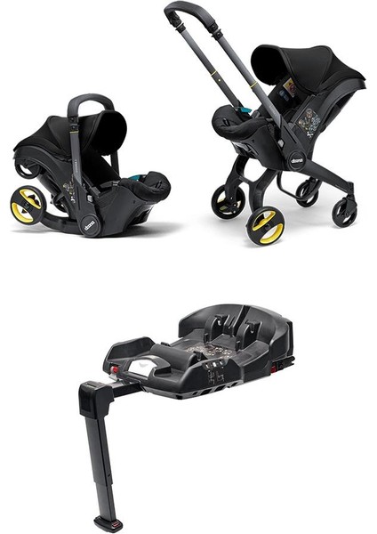 I Bebek Arabasına Dönüşen I-Size Ana Kucağı Oto Koltuğu Isofix Baza Hediyeli