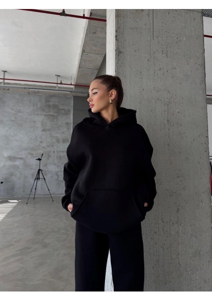 3 Iplik Şardonlu Eşofman Takımı