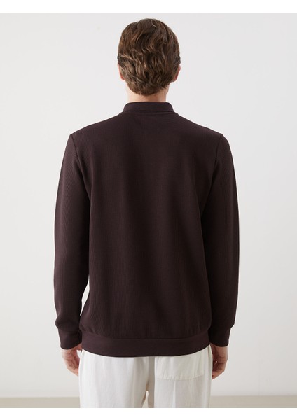 Yeni Sezon Polo Yaka Uzun Kollu Erkek Sweatshirt fırsatları