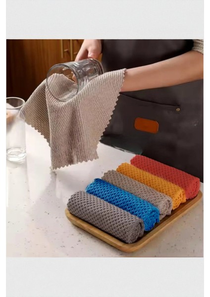 ( 3 Adet ) Iz Bırakmayan, Ultra Kaliteli 30X30 cm Mikforiber Temizlik Bezi, Mutfak Bezi, Tezgah Bezi fiyatları