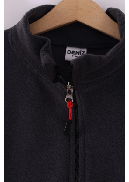 Çocuk Unisex Parmak Geçmeli Polar Ceket modelleri