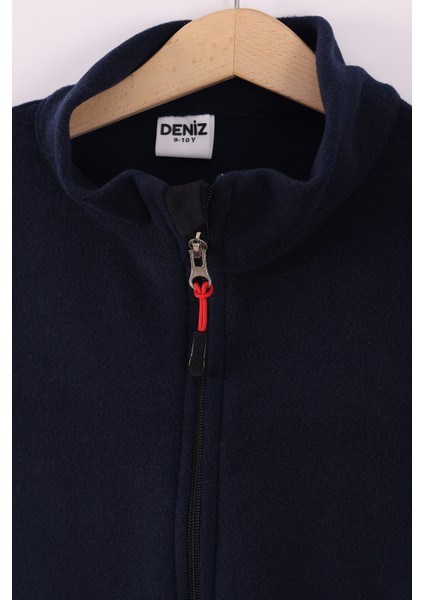 Çocuk Unisex Parmak Geçmeli Polar Ceket modelleri