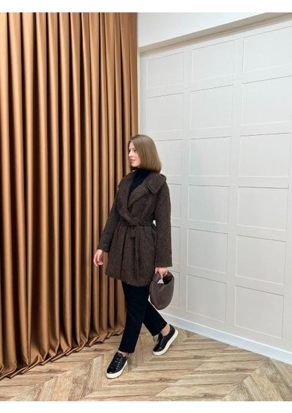 5523 Stilife Tüylü Yakalı Kaban fiyatları