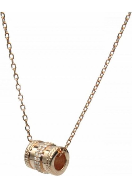 Rose Kaplama Özel Tasarım Kolye