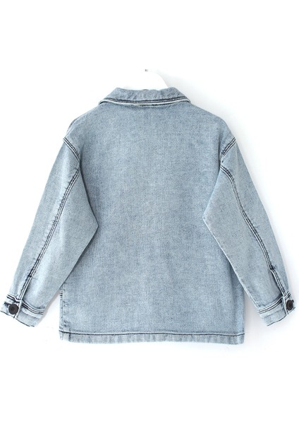 Erkek Bebek Denim Gömlek Pantolon Alt Üst Takım Mavi Renk Bebek Kot Takım fiyatları