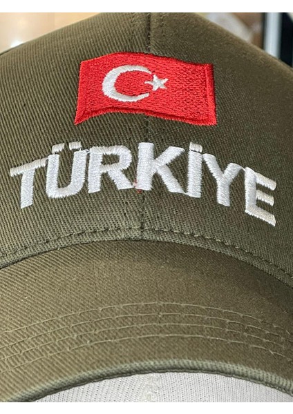 Türkiye Bayrak Nakışlı Unisex Pamuklu Cap Şapka indirimleri