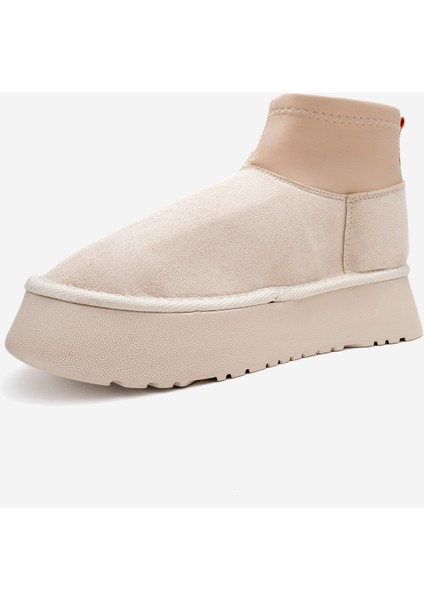 Ovar Bej Süet Scuba Platform Tabanlı Kadın Bot fırsatları