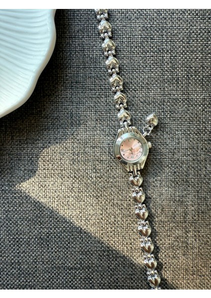 Retro Minimal Boncuk Kordon Vintage Kadın Kol Saati fırsatları